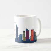 Mug New York Skyline (Devant droit)