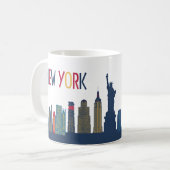 Mug New York Skyline (Devant gauche)