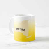 Mug - New York State Map avec la ville (Devant gauche)