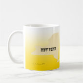 Mug - New York State Map avec la ville (Gauche)