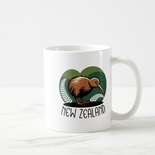 Mug New Zealand Kiwi Bird (Droite)