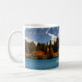 Mug New Zealand Mountain Landscape (Gauche)
