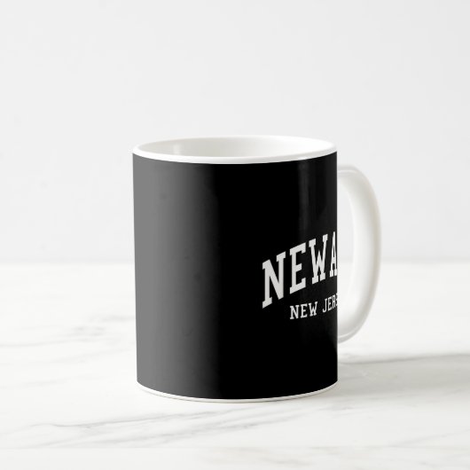 Mug Newark - New Jersey - Throwback Design - Clic  (Devant droit)