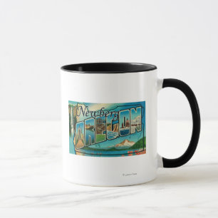 Mug Newberg, Orégon - grandes scènes de lettre