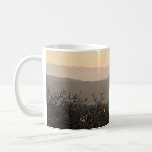 Mug Newlands Corner, paysage Abstrait ici (Gauche)