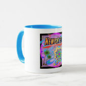 Mug Newport Beach Véritable Musique de Progrès (Devant gauche)