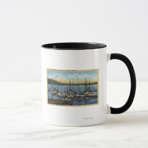 Mug Newport, Orégon - flotte de pêche saumonée dans