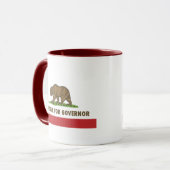 Mug Newsom pour le gouverneur (Devant gauche)
