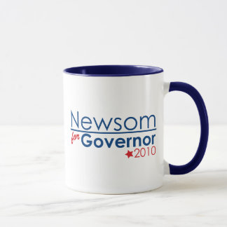 Mug Newsom pour le gouverneur