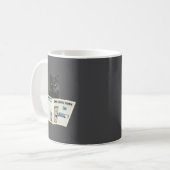 Mug Newspaper Breaking News Black Cat Au Journal  (Devant gauche)