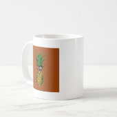 Mug Newsprint ananas (Devant gauche)