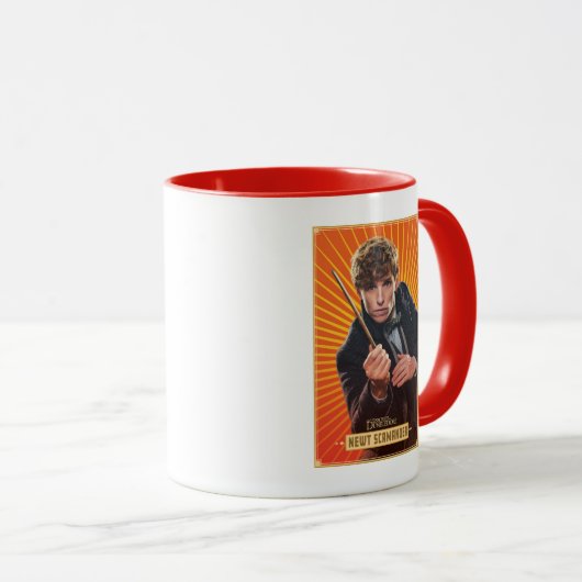 Mug Newt Scamander Character Graphic (Devant droit)