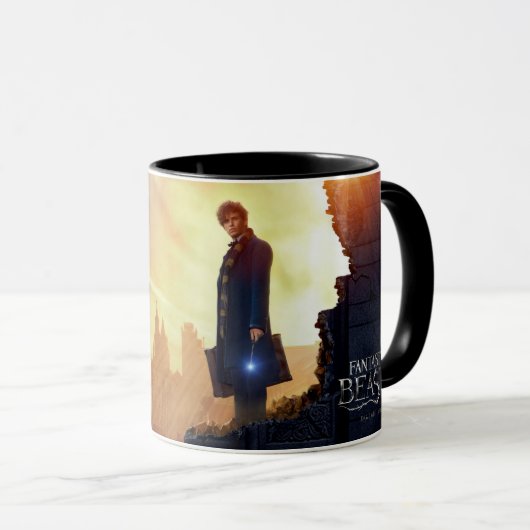 Mug NEWT SCAMANDER™ dans un bâtiment détruit (Devant droit)
