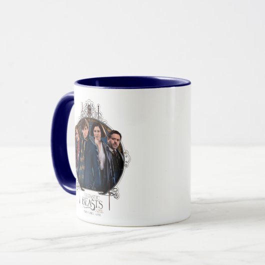 Mug NEWT SCAMANDER™ et entreprise Art Nouveau Frame (Devant gauche)