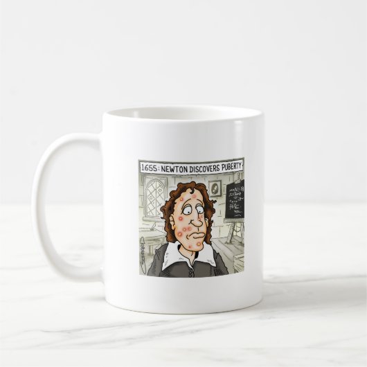 Mug Newton découvre la puberté (Gauche)