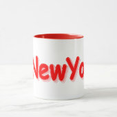 Mug "#NewYork" Joli design. Commandez dès maintenant (Centre)
