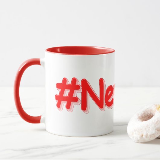 Mug "#NewYork" Joli design. Commandez dès maintenant (Avec donut)