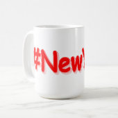 Mug "#NewYork" Joli design. Commandez dès maintenant (Devant gauche)