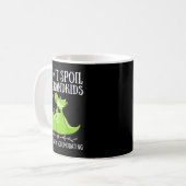 Mug N'gâtez pas les petits-enfants accommodant le dino (Devant gauche)