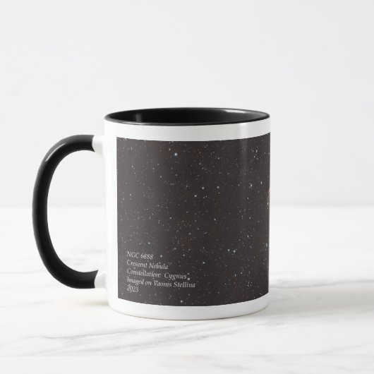 Mug NGC 6888, la nébuleuse du croissant (Gauche)