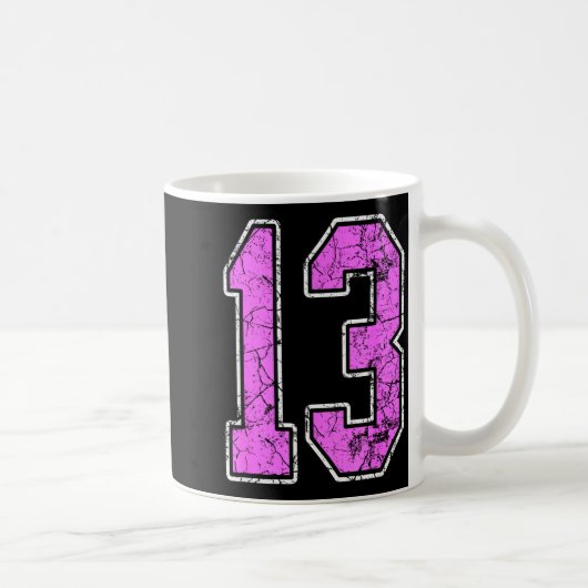 Mug Nge Nk And Nk Number 13 Jersey Player Uniform #13 (Droite)
