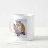 Mug Ni de Fox rouge la neige (Devant gauche)