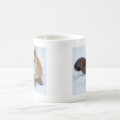 Mug Ni de Fox rouge la neige (Centre)
