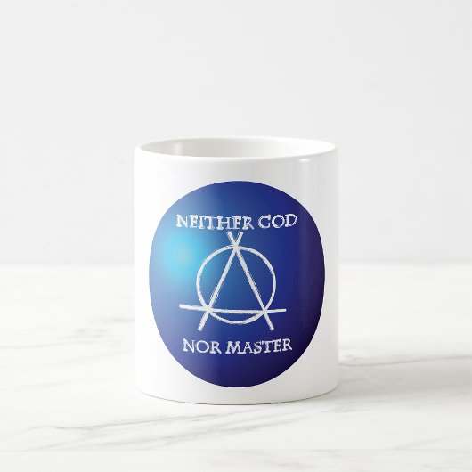 Mug Ni Dieu, Ni Maître Symbole d'anarchie