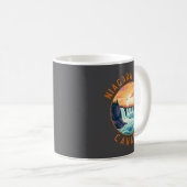 Mug Niagara Falls Canada Retro Distressed Circle _1 (Devant droit)