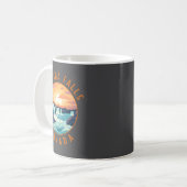 Mug Niagara Falls Canada Retro Distressed Circle _1  (Devant gauche)