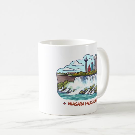 Mug Niagara Falls Ontario Canada (Devant droit)
