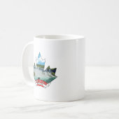Mug Niagara Falls, Ontario Canada Feuille d'érable (Devant gauche)