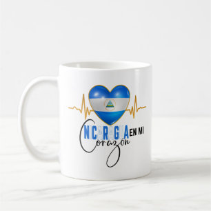 Mug Nicaragua En mi Corazon Fierté nicaraguayenne