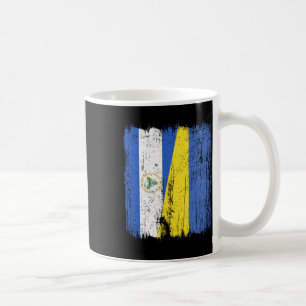 Mug Nicaragua Ukraine Drapeau Half Nicaraguayen Ukrain