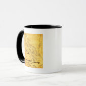 Mug NicaraguaCarte panoramiqueNicaragua (Devant gauche)