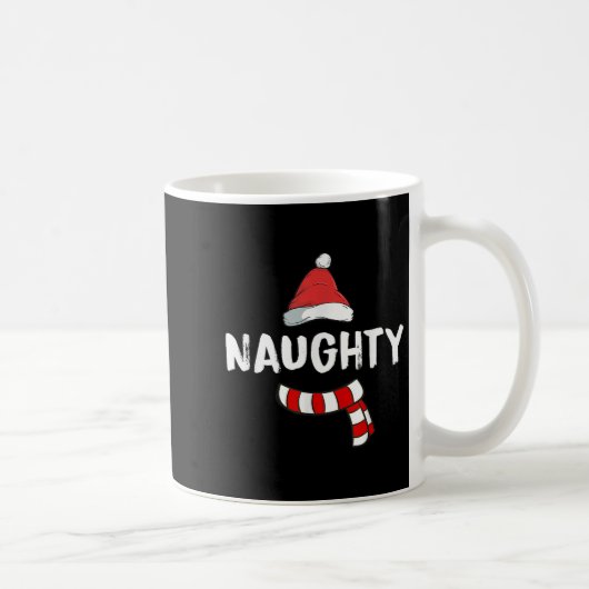 Mug Nice And Naughty Shirt Matching Christmas Pajamas (Droite)