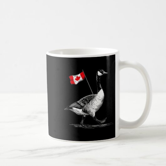 Mug Nice Canada Animal Avec Drapeau Pour Les Amateurs (Droite)