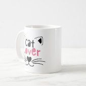 Mug Nice design for cat lovers (Devant gauche)
