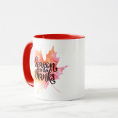 Mug Nice Feuilles Automne Saison Merci (Devant gauche)