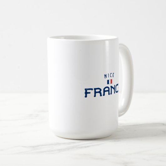 Mug Nice France déprimée (Devant droit)