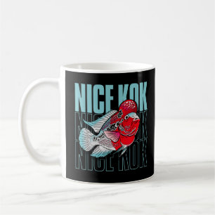 Mug Nice Kok Funny Flowerhorn Cichlid Poisson Keeper