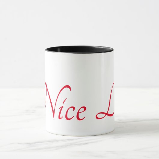 Mug "Nice List" (Centre)