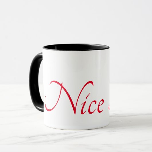 Mug "Nice List" (Devant gauche)