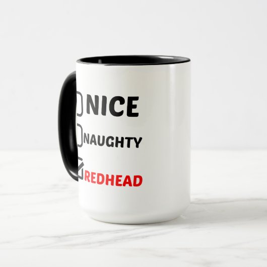 MUG NICE NAUGHTHEAD (Devant gauche)