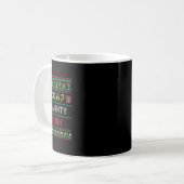 Mug Nice Naughty British Christmas Checklist Angleterr (Devant gauche)