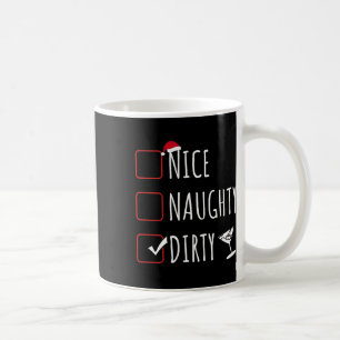 Mug Nice Naughty Dirty Dirty Funky Christmas Dirty Mar