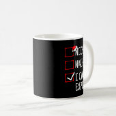 Mug Nice Naughty I Can Explain Funny Christmas (Devant droit)