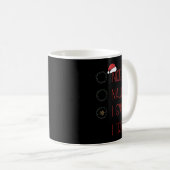 Mug Nice Naughty I Swear I Tried, Christmas Funny Chec (Devant droit)