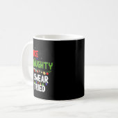 Mug Nice Naughty I Swear I Tried Family Xmas Funny Chr (Devant gauche)