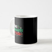 Mug Nice Naughty I Tried Matching Christmas Funny Fami (Devant gauche)